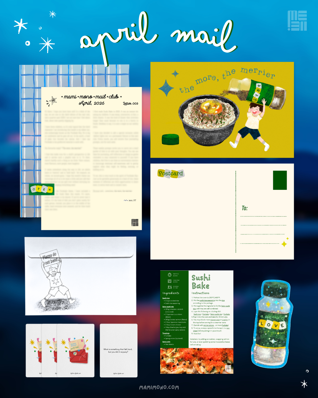 Monthly Snail Mail Club