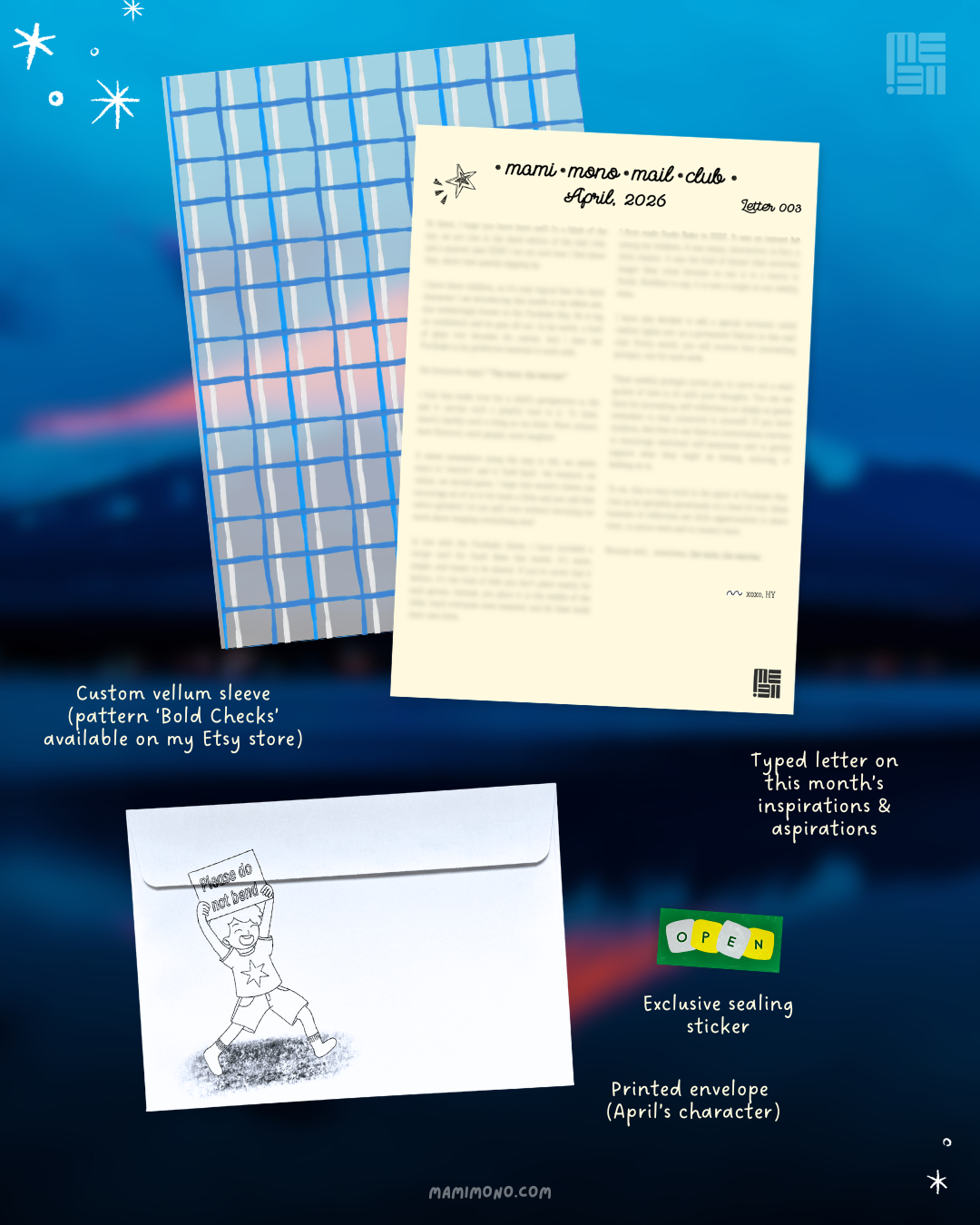 Monthly Snail Mail Club