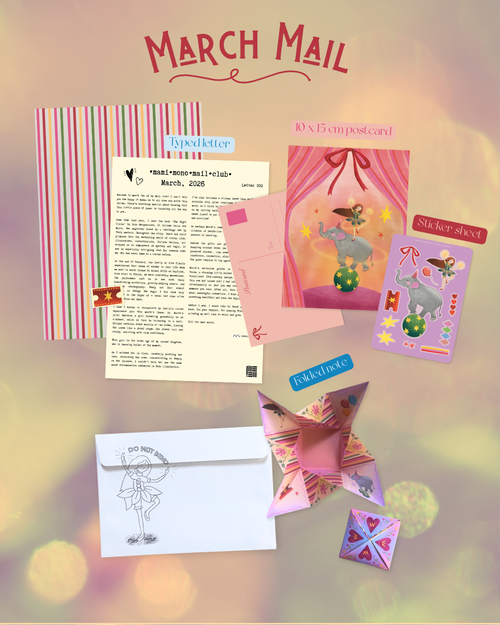 Monthly Snail Mail Club