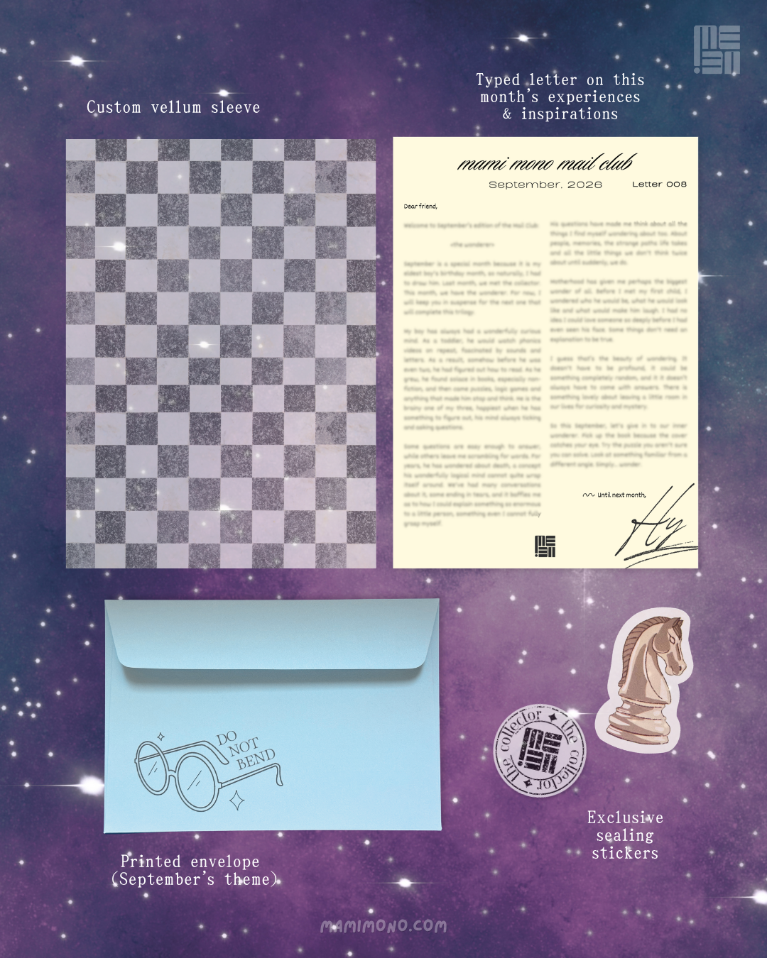Monthly Snail Mail Club