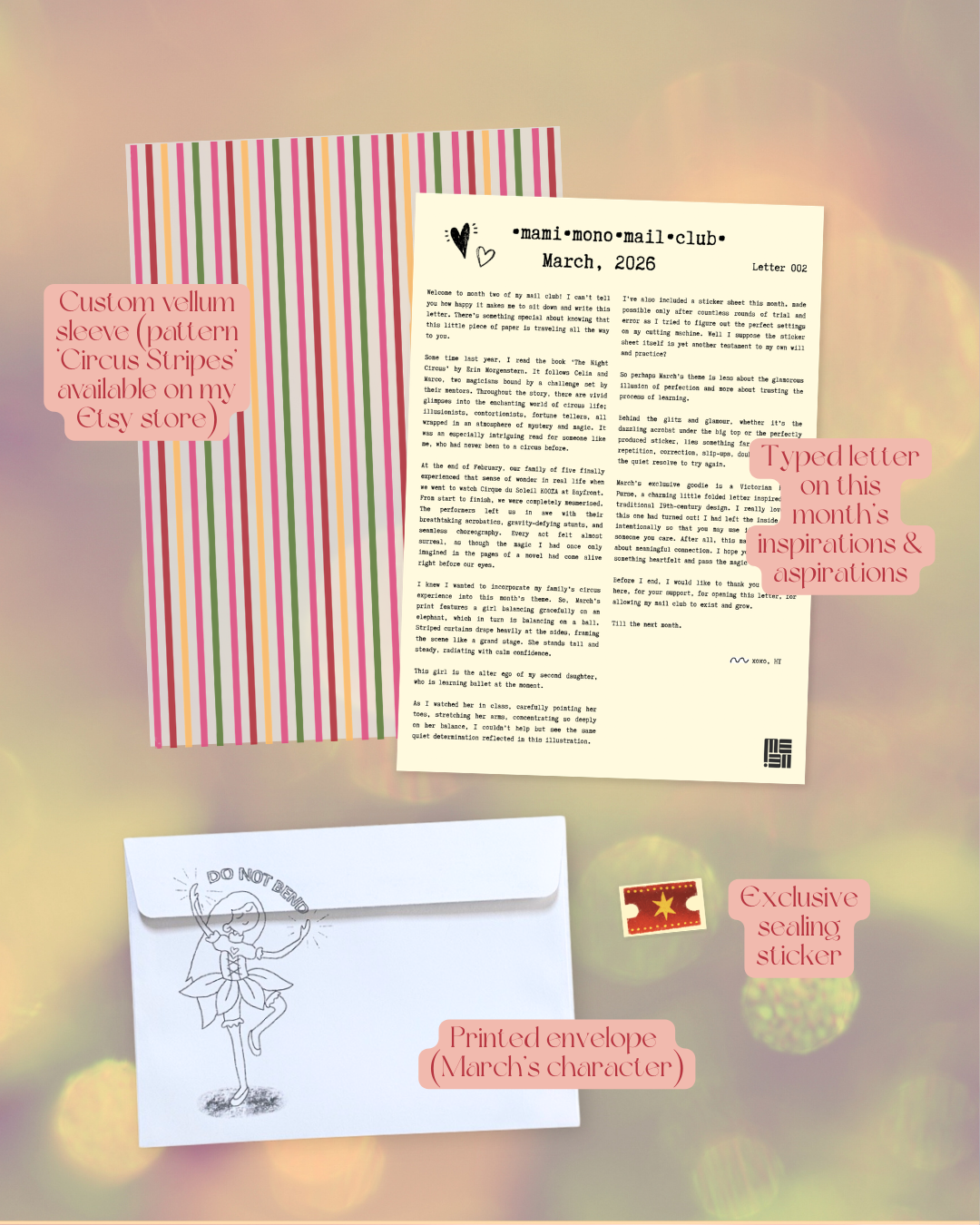 Monthly Snail Mail Club