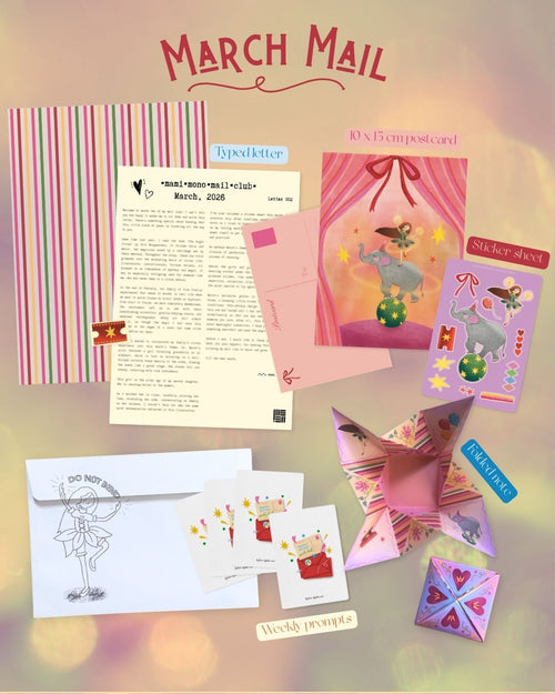 Monthly Snail Mail Club