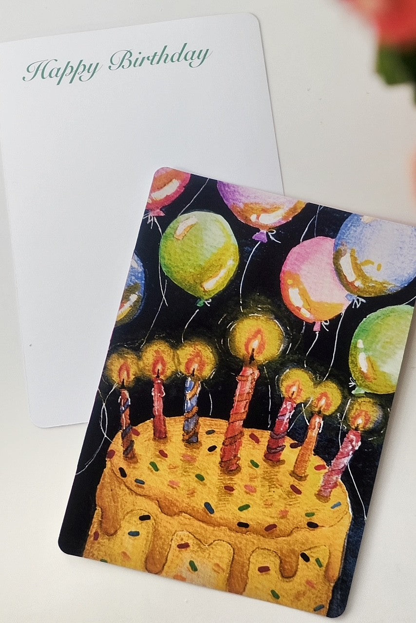 Birthday postcard