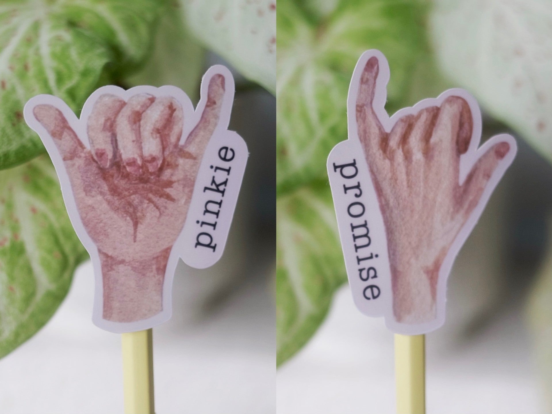 Pinkie Promise Stickers