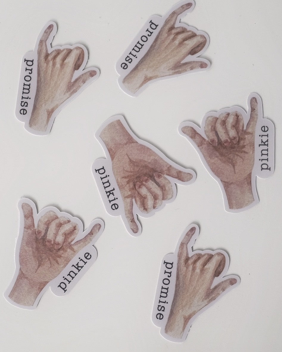 Pinkie Promise Stickers