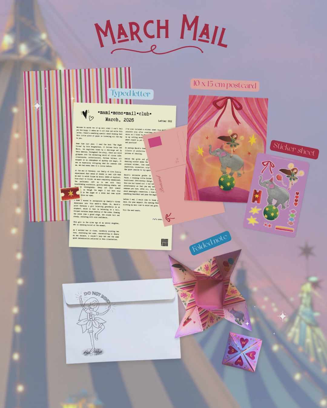 Monthly Snail Mail Club