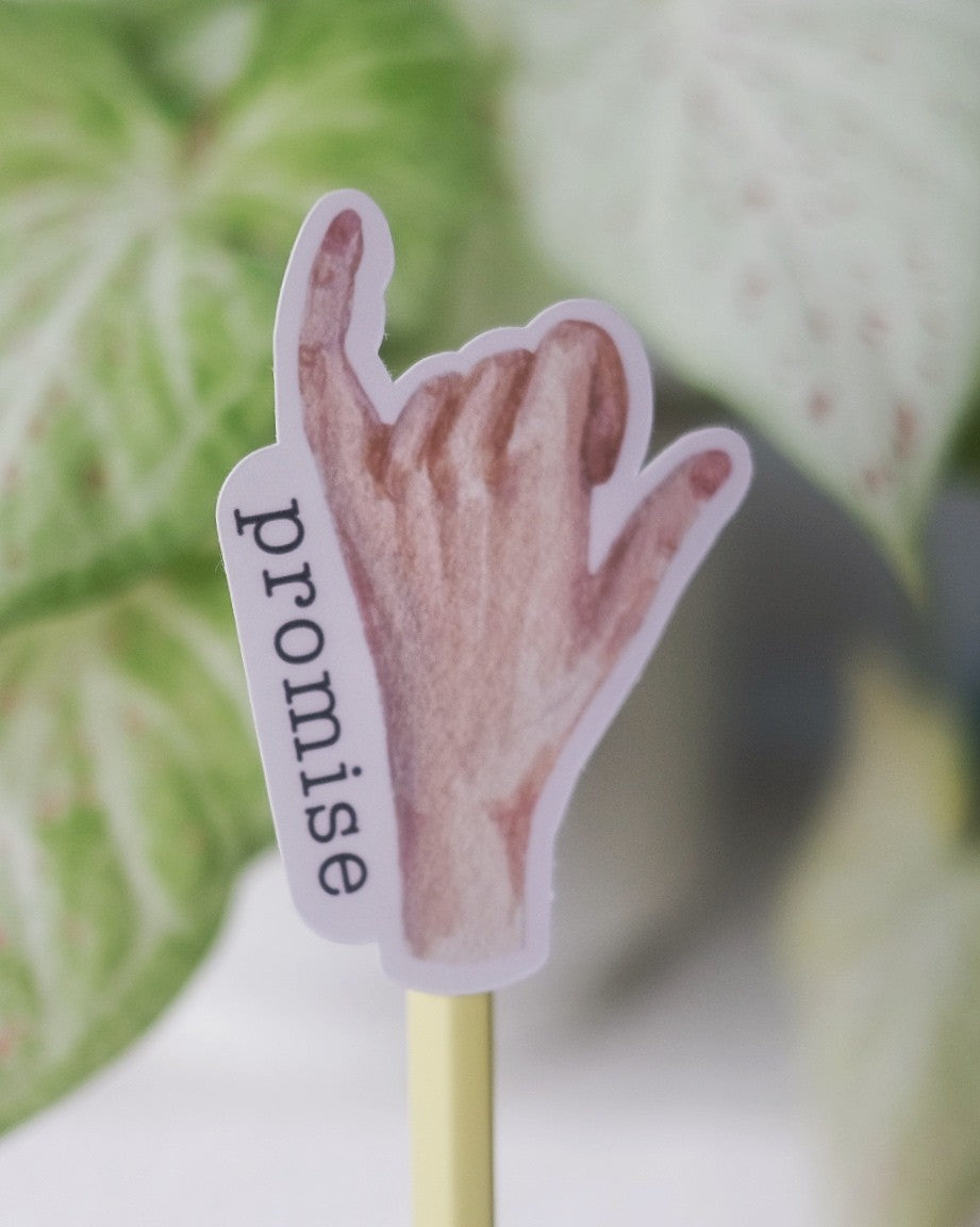 Pinkie Promise Stickers